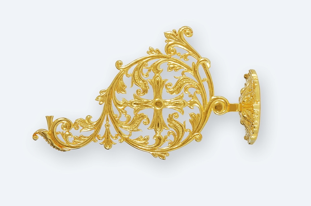 Agățătoare aurită suport pentru candelă sof-3020010