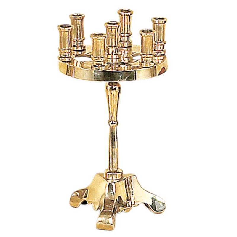 Sfeșnic cu postament pentru șapte lumânări 6458-8-b