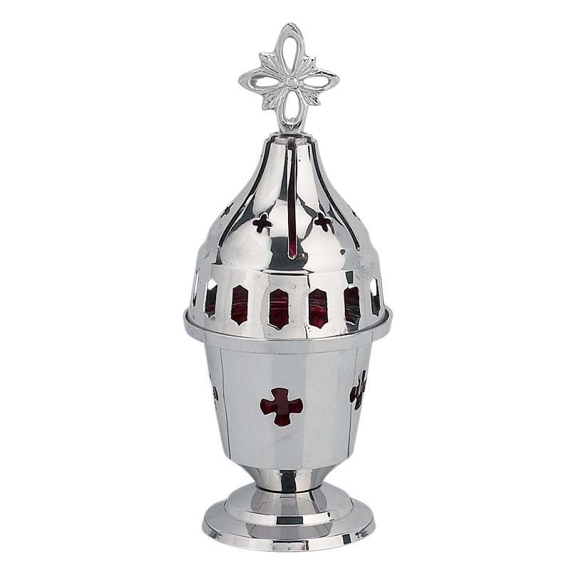 Candelă de masă nichelată vap 8589-n