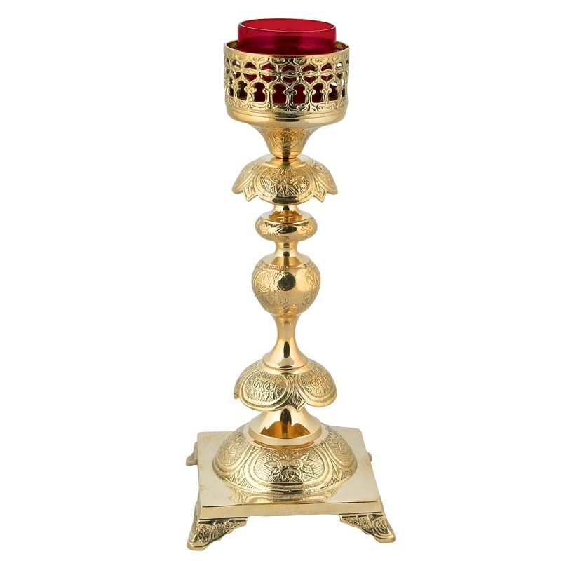 Candelă alamită de masă pentru Sfântul Altar vap – 4044b