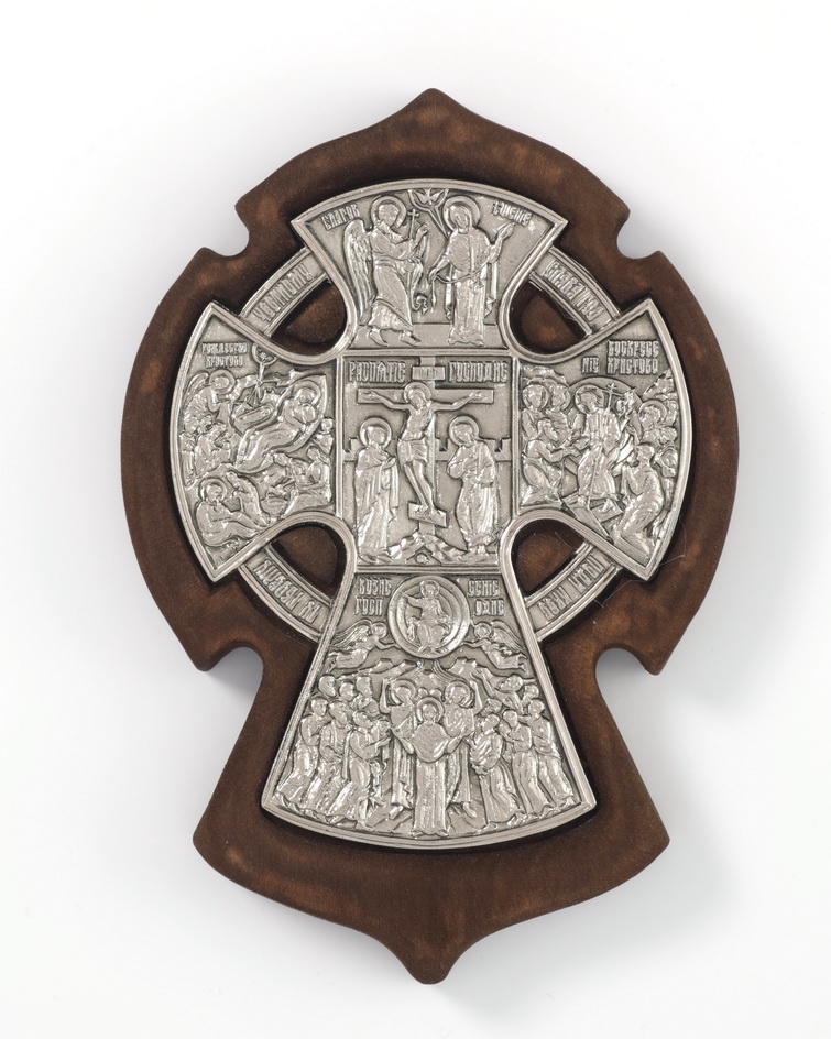 Cruce argintată pentru casă sof-2360066