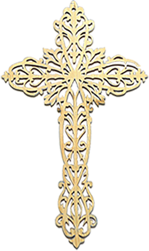 Cruce din lemn traforată pentru perete agp-m1