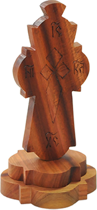 Cruce din lemn cu suport krl