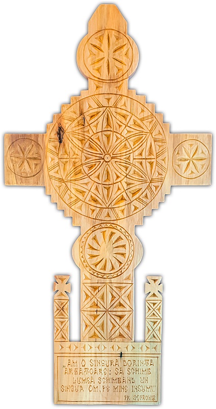 Cruce din lemn pentru perete krl-cp48