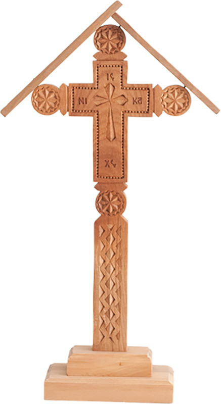 Troiță miniaturală din lemn krl-tr2