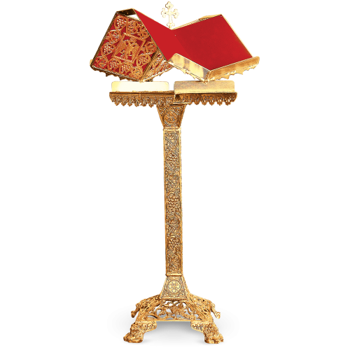 Strană metalică și aurită pentru două cărți 111-926