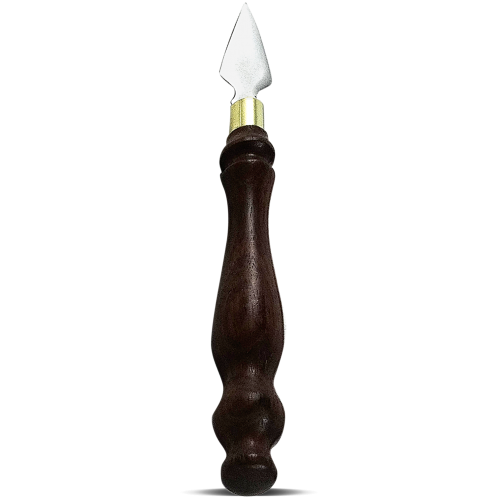 Copie mică cu mâner de lemn