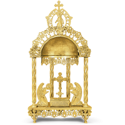 Chivot aurit model "Oval" 4-40