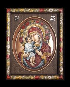Icoană Maica Domnului „Zhirovitskaya” feb-150D