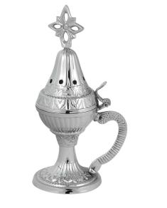 Cățuie nichelată cu mâner 9881N