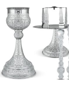 Set de Sfinte Vase argintat 600 ml 13-106