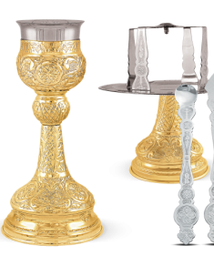 Set de Sfinte Vase aurit 250 ml