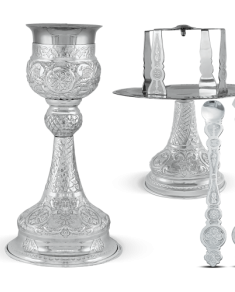Set de Sfinte Vase argintat 350 ml 14-115/17-66