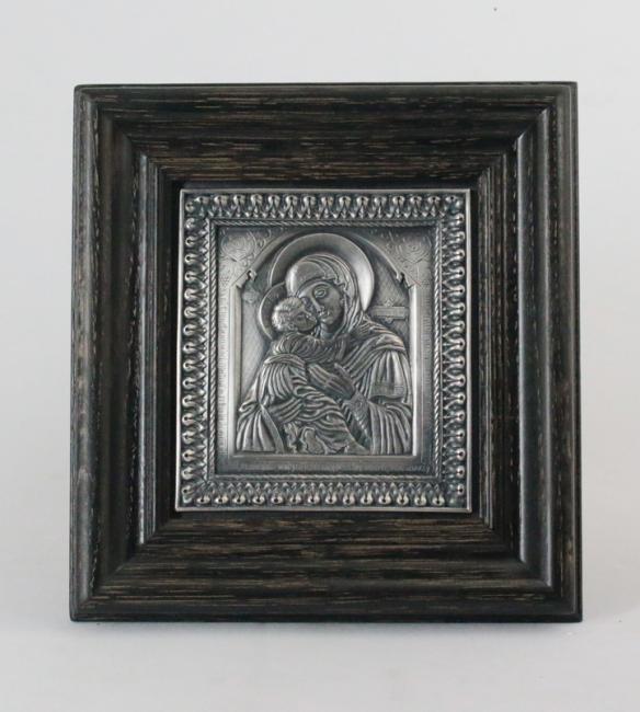 Icoană bio Maica Domnului b04 21x23 cm