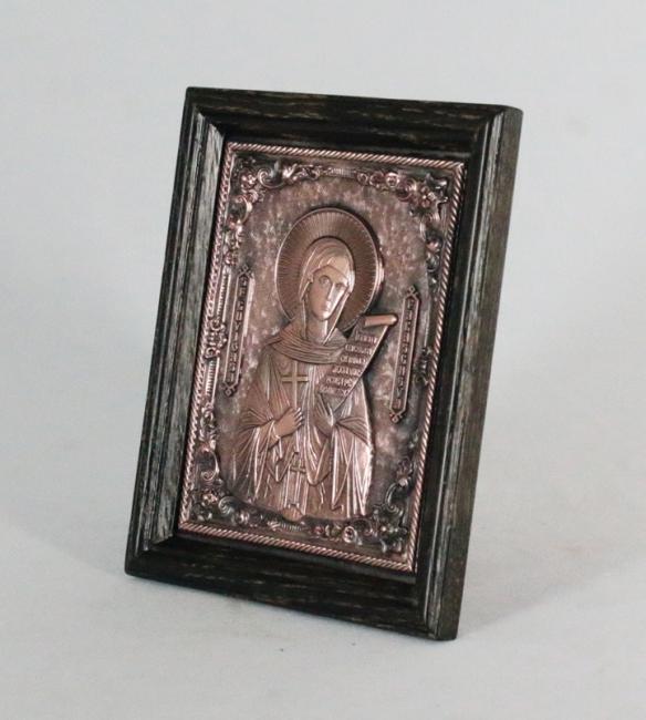 Icoană bio Sfânta Parascheva b08.2 16x15 cm
